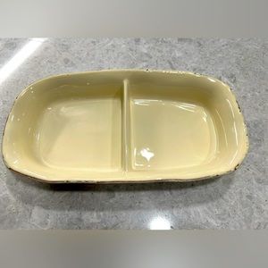 VIETRI Double Serving Dish